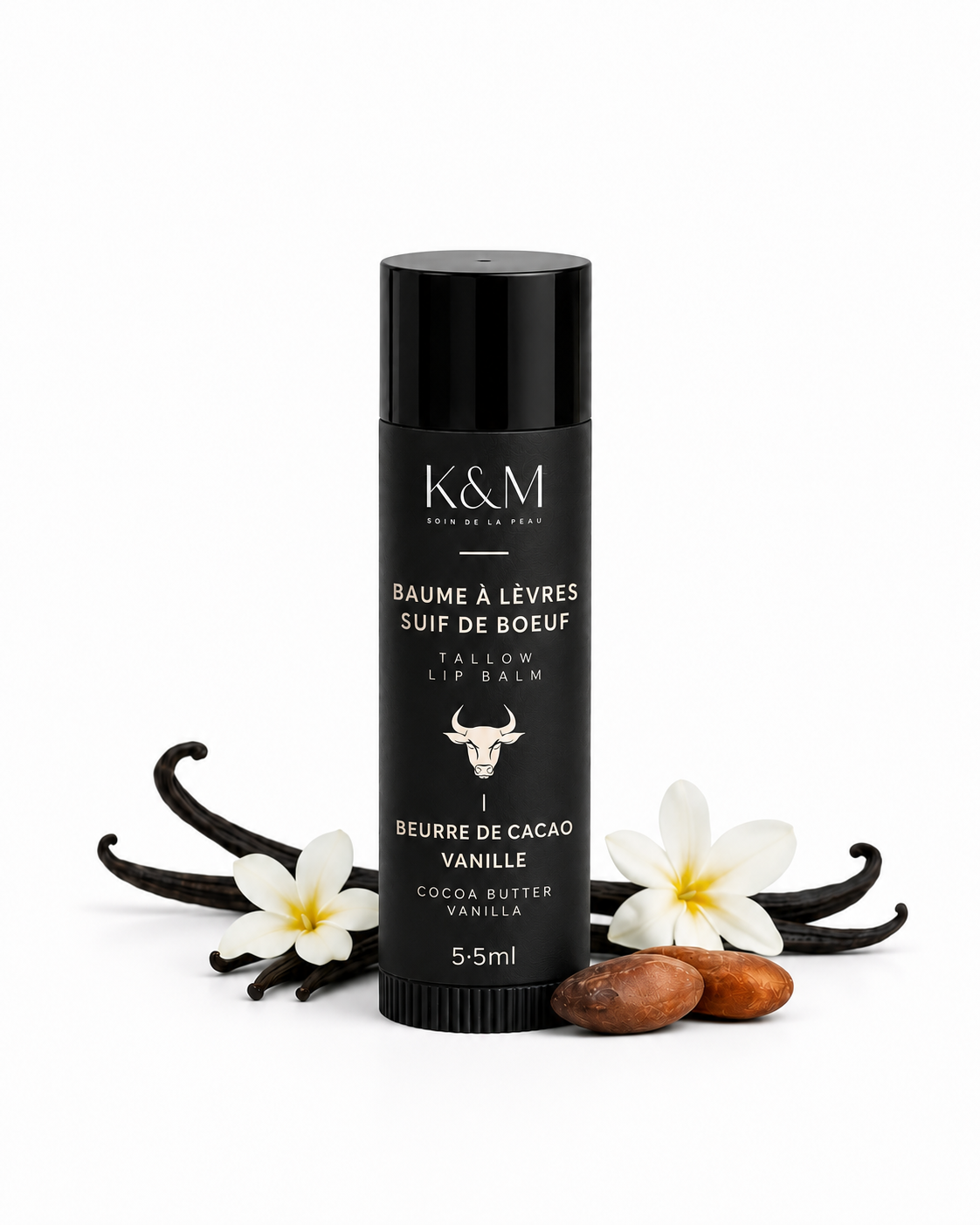 Baume à lèvres Vanille & Beurre de cacao